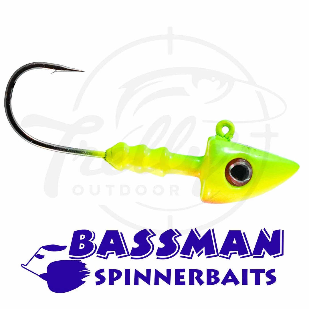 Bassman Spinnerbaits Fishing Bassman Jigheads 3 Pack 1 Bassman Spinnerbaits Fishing Bassman Jigheads 3 Pack