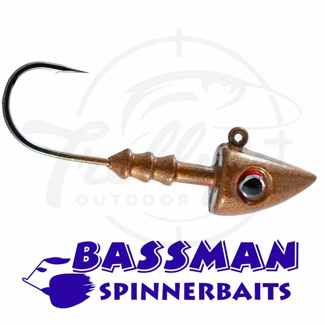 Bassman Spinnerbaits Fishing Bassman Jigheads 3 Pack 2 Bassman Spinnerbaits Fishing Bassman Jigheads 3 Pack