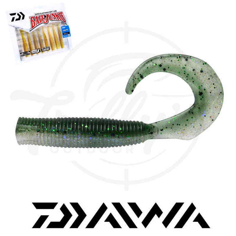 Daiwa Bait Junkie Grub 4in 2 Daiwa Bait Junkie Grub 4in