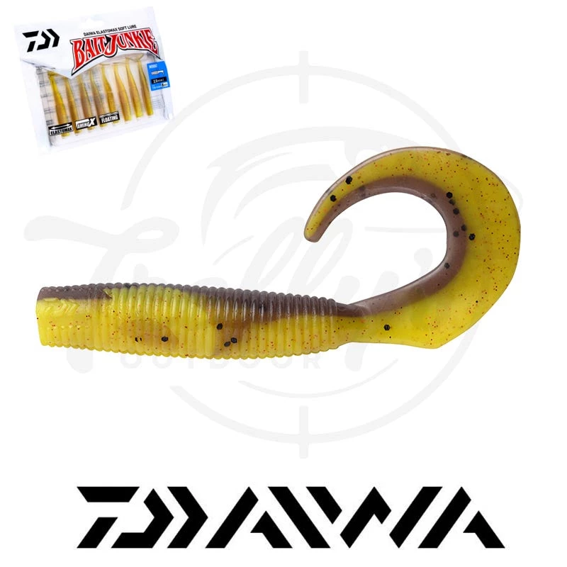 Daiwa Bait Junkie Grub 4in 3 Daiwa Bait Junkie Grub 4in