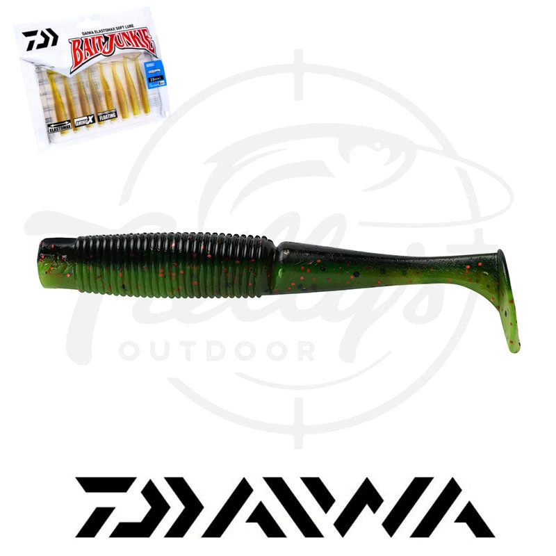 Daiwa Bait Junkie Minnow 3.2in Soft Plastic Lures 5 Daiwa Bait Junkie Minnow 3.2in Soft Plastic Lures