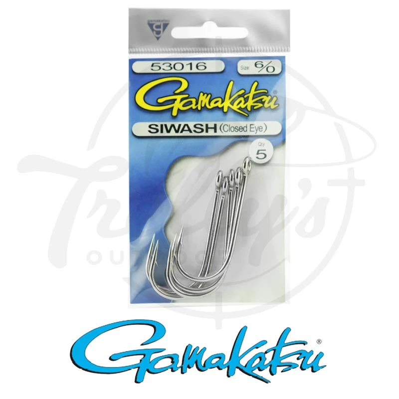 Gamakatsu Siwash Fishing Hook 1 Gamakatsu Siwash Fishing Hook