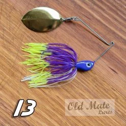 Old Mate Lures Fishing Old Mate Spinnerbait Single Willow