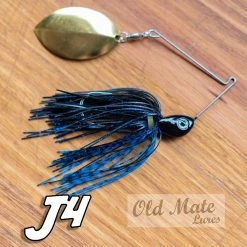 Old Mate Lures Fishing Old Mate Spinnerbait Single Willow