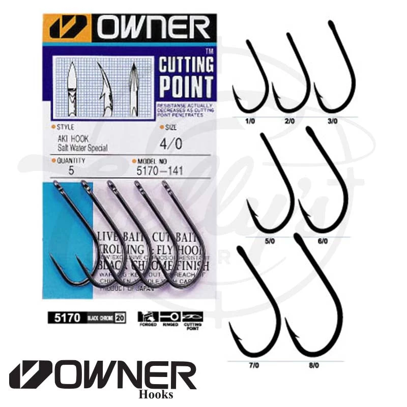 Owner Aki Bait Fishing Hook 1 Owner Aki Bait Fishing Hook