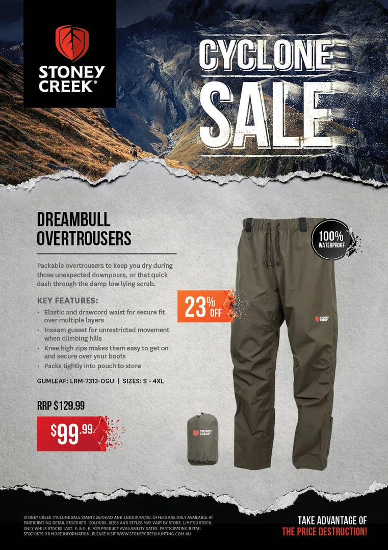 Apparel Stoney Creek Overtrousers Dreambull 3 Apparel Stoney Creek Overtrousers Dreambull