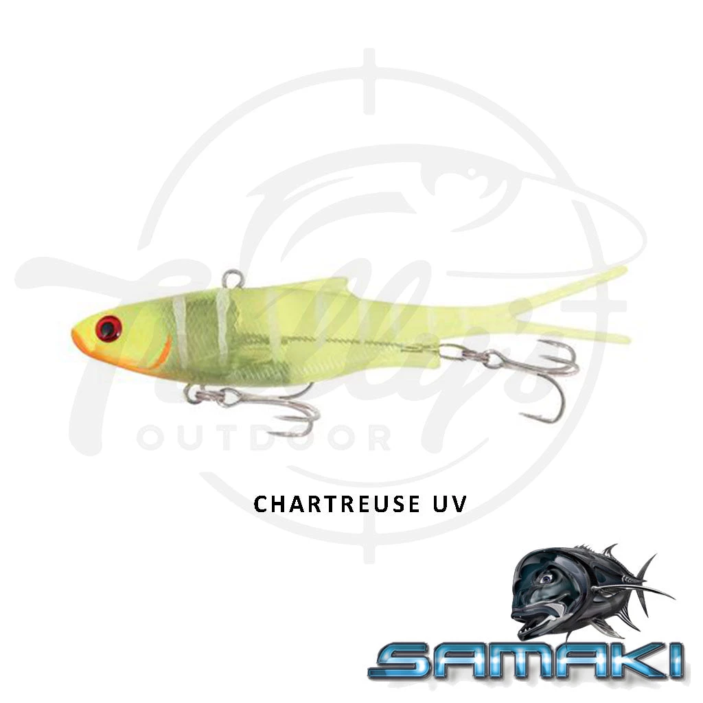 Samaki Vibelicious Fork Tail Soft Plastic Vibe Fishing Lure 8 Samaki Vibelicious Fork Tail Soft Plastic Vibe Fishing Lure
