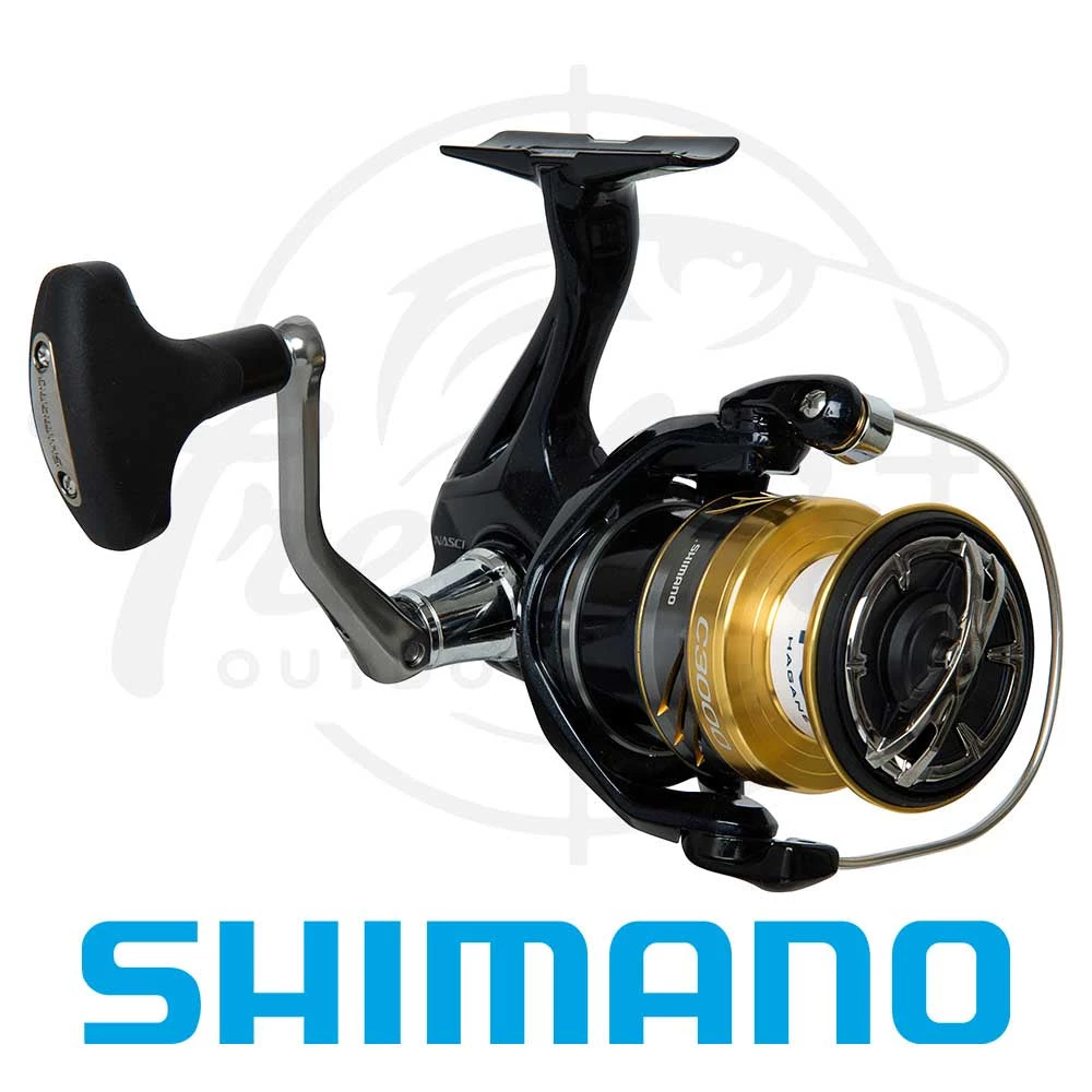 Shimano Nasci Spin Fishing Reels 6 Shimano Nasci Spin Fishing Reels