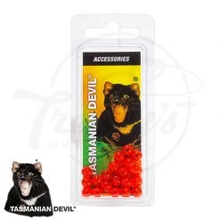 Tasmanian Devil Red Beads Fishing
