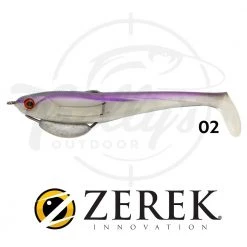 Zerek Flat Shad Pro Soft Plastic Fishing Lure 23 Zerek Flat Shad Pro Soft Plastic Fishing Lure