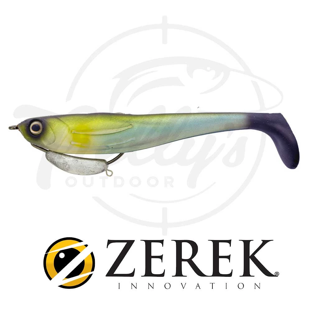 Zerek Flat Shad Pro Soft Plastic Fishing Lure 14 Zerek Flat Shad Pro Soft Plastic Fishing Lure