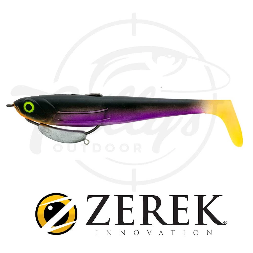 Zerek Flat Shad Pro Soft Plastic Fishing Lure 2 Zerek Flat Shad Pro Soft Plastic Fishing Lure