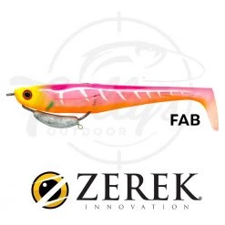 Zerek Flat Shad Pro Soft Plastic Fishing Lure 18 Zerek Flat Shad Pro Soft Plastic Fishing Lure