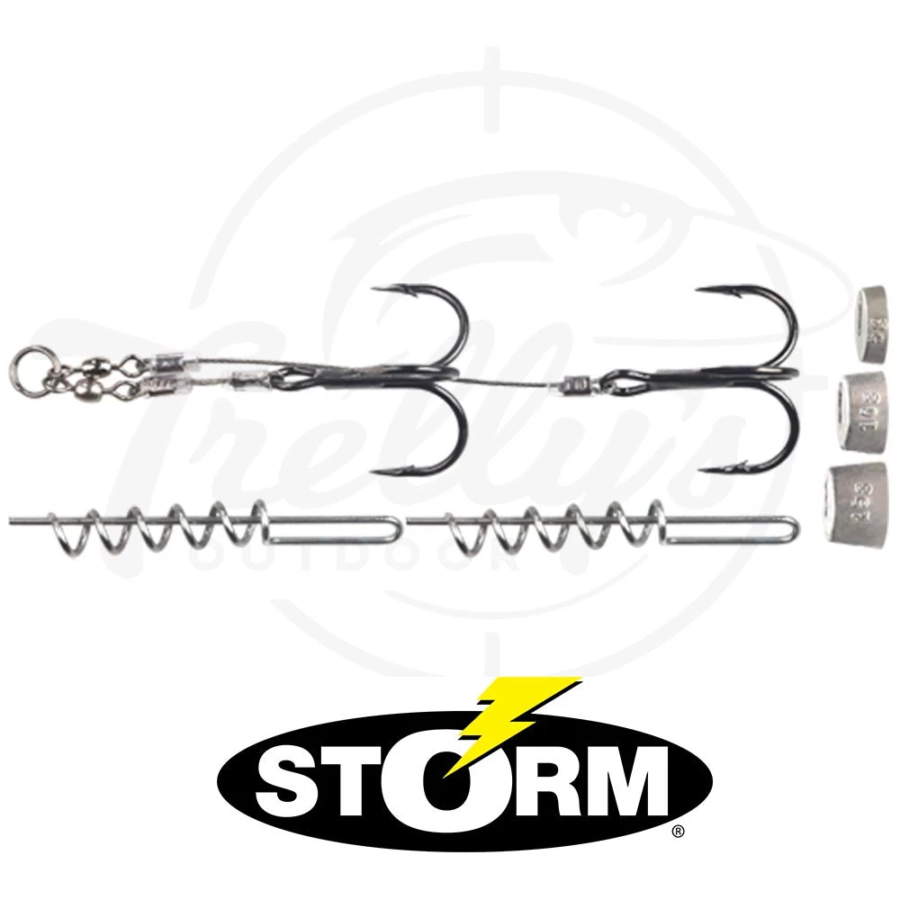 Fishing Sinkers Storm RIP Multi-Depth Screw System Heavy 1 Fishing Sinkers Storm RIP Multi-Depth Screw System Heavy
