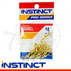 Instinct Pro Brass Barrel Fishing Swivel