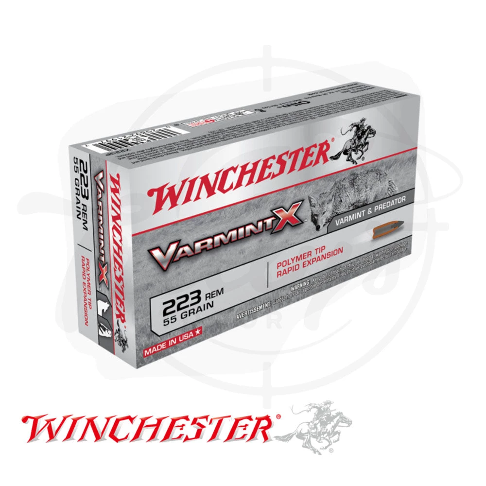 Winchester Varmint X 223 Rem 55gr PT Shooting 1 Winchester Varmint X 223 Rem 55gr PT Shooting